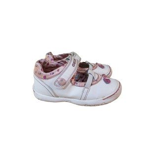 Geox Respira Girl's Hook & Loop Mary Janes